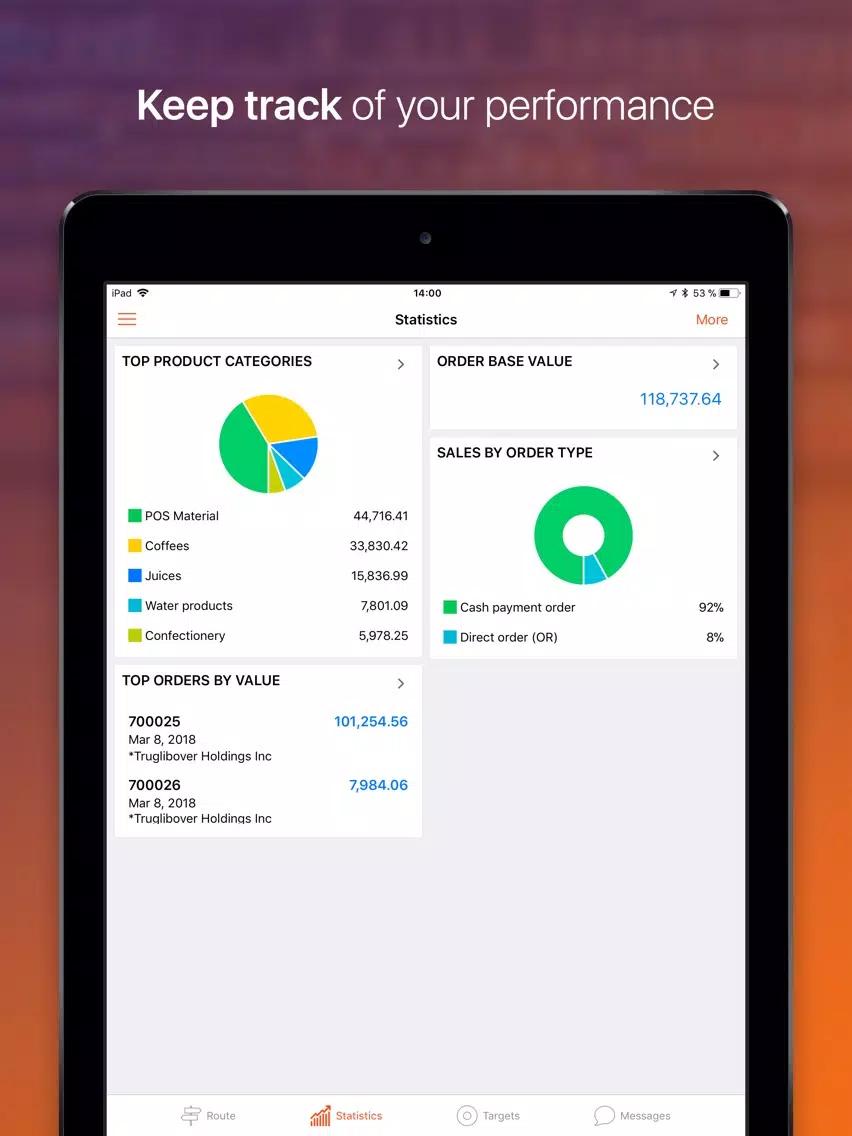 Screenshot di AFS Retail Execution 6.4 iPad 